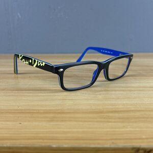 Ray-Ban Junior Eyeglasses Black Green Blue RB1535 3600 48-16-130 Frames Only